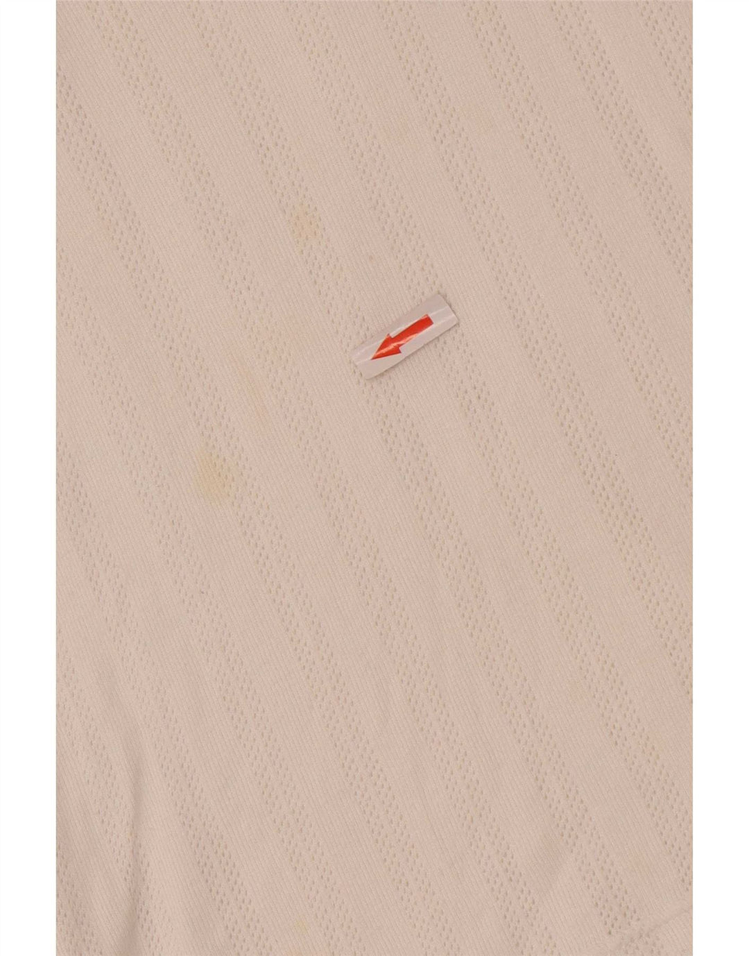 Sergio Tacchini Dame ærmeløs poloshirt EU 38 Medium White Fair Isle