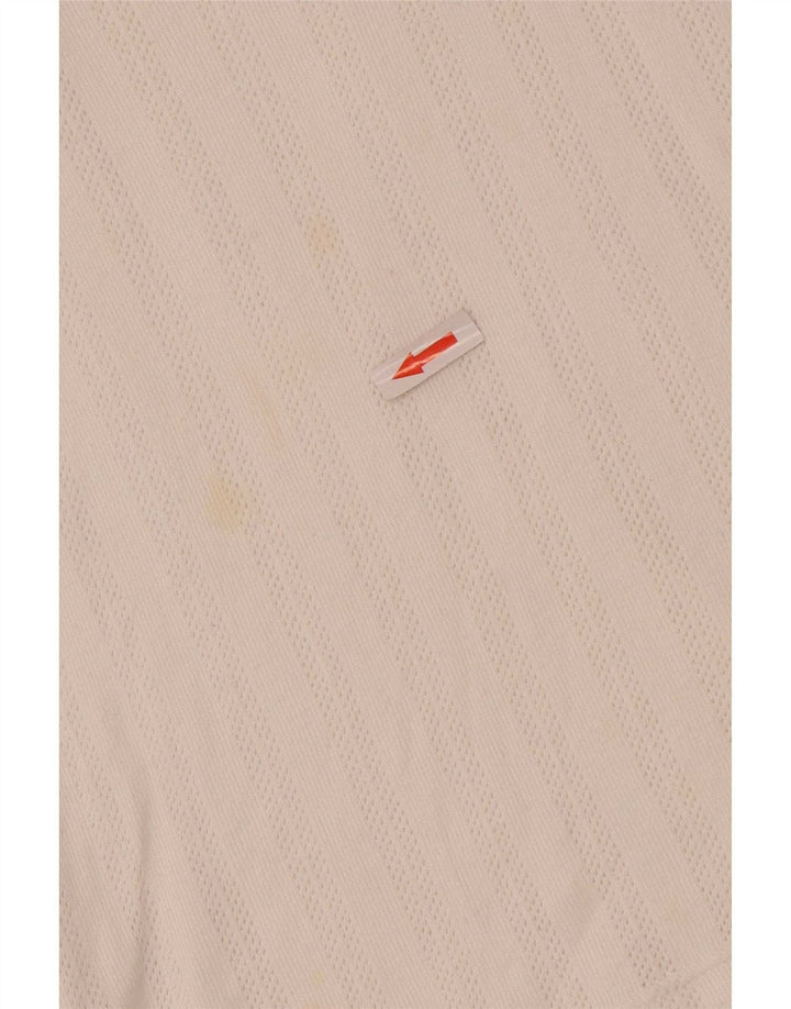 Sergio Tacchini Dame ærmeløs poloshirt EU 38 Medium White Fair Isle