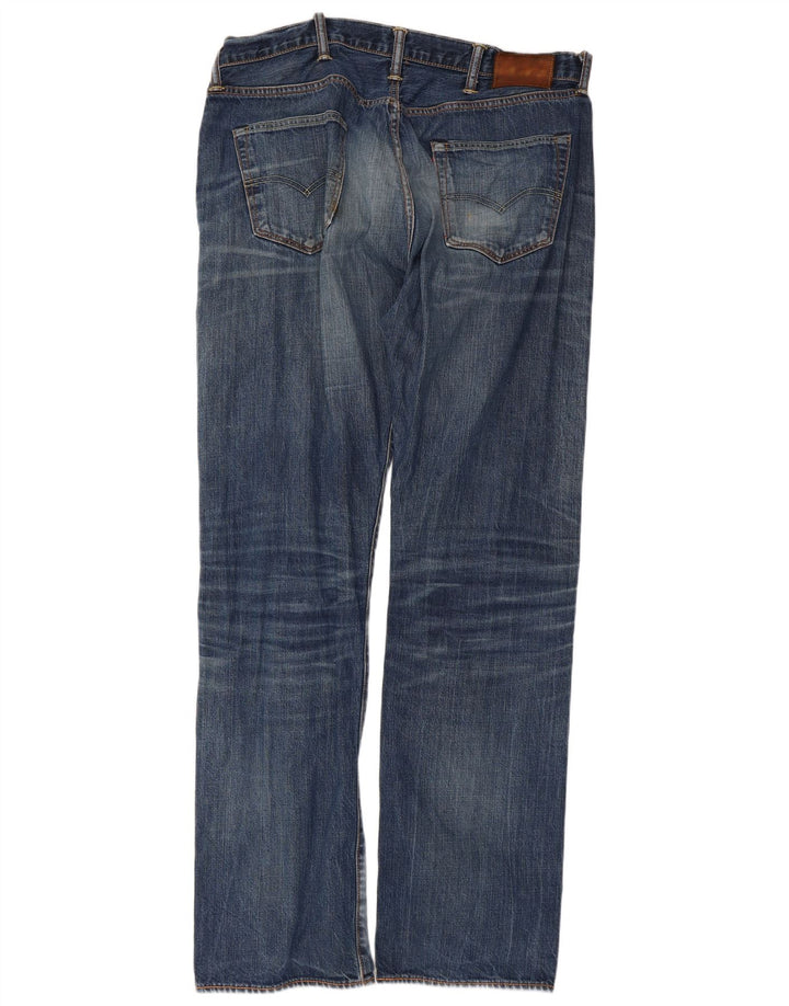 Levi's Straight Jeans til mænd W38 L36 blå bomuld