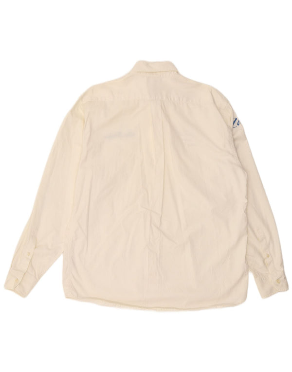 North Sails Herre grafisk skjorte 2XL Off White Bomuld