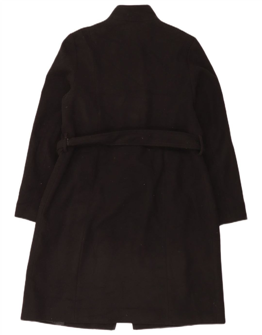 Marks & Spencer Dameoverfrakke UK 14 Stor sort polyester