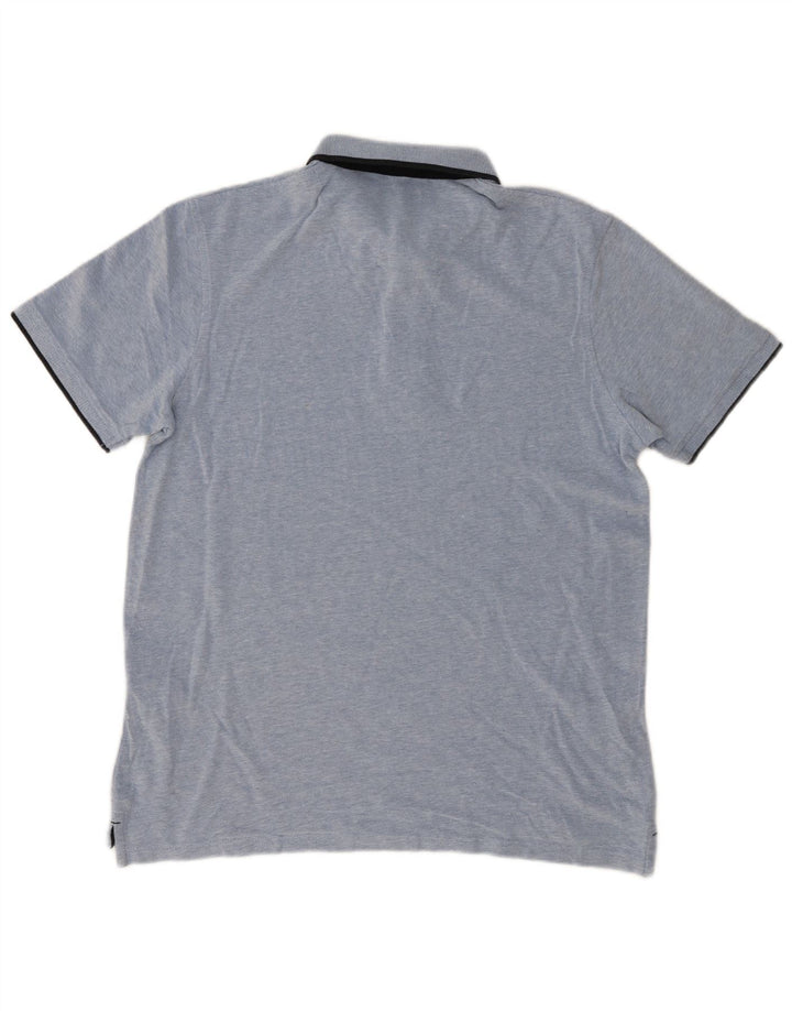 Jack & Jones herre poloshirt XL blå bomuld
