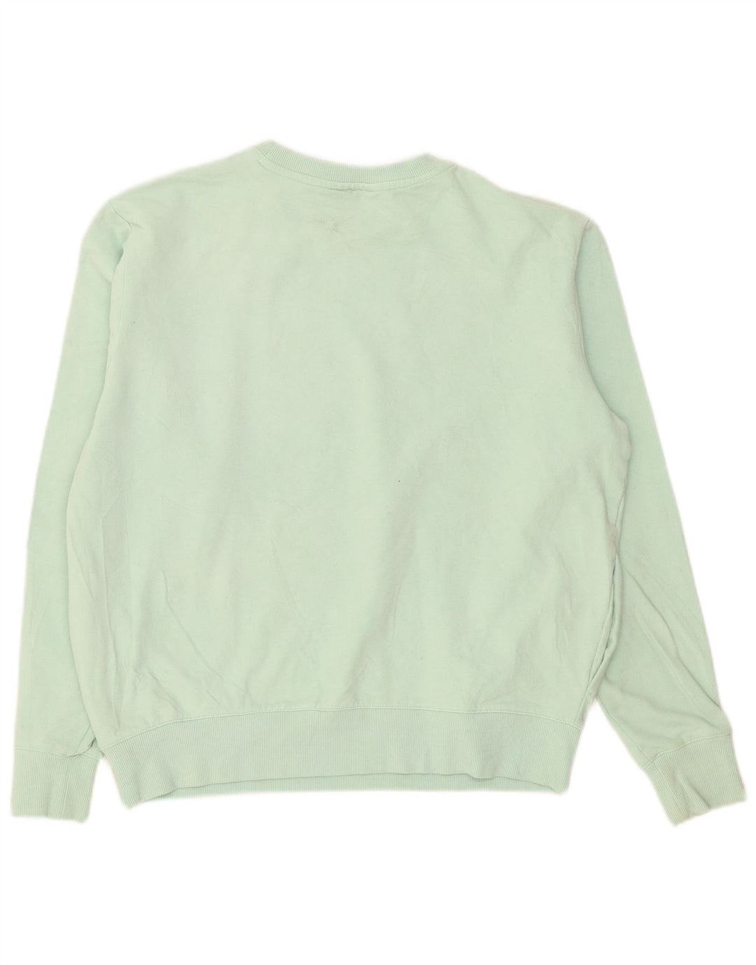 Fila Dame Sweatshirt Jumper UK 14 Medium turkis bomuld