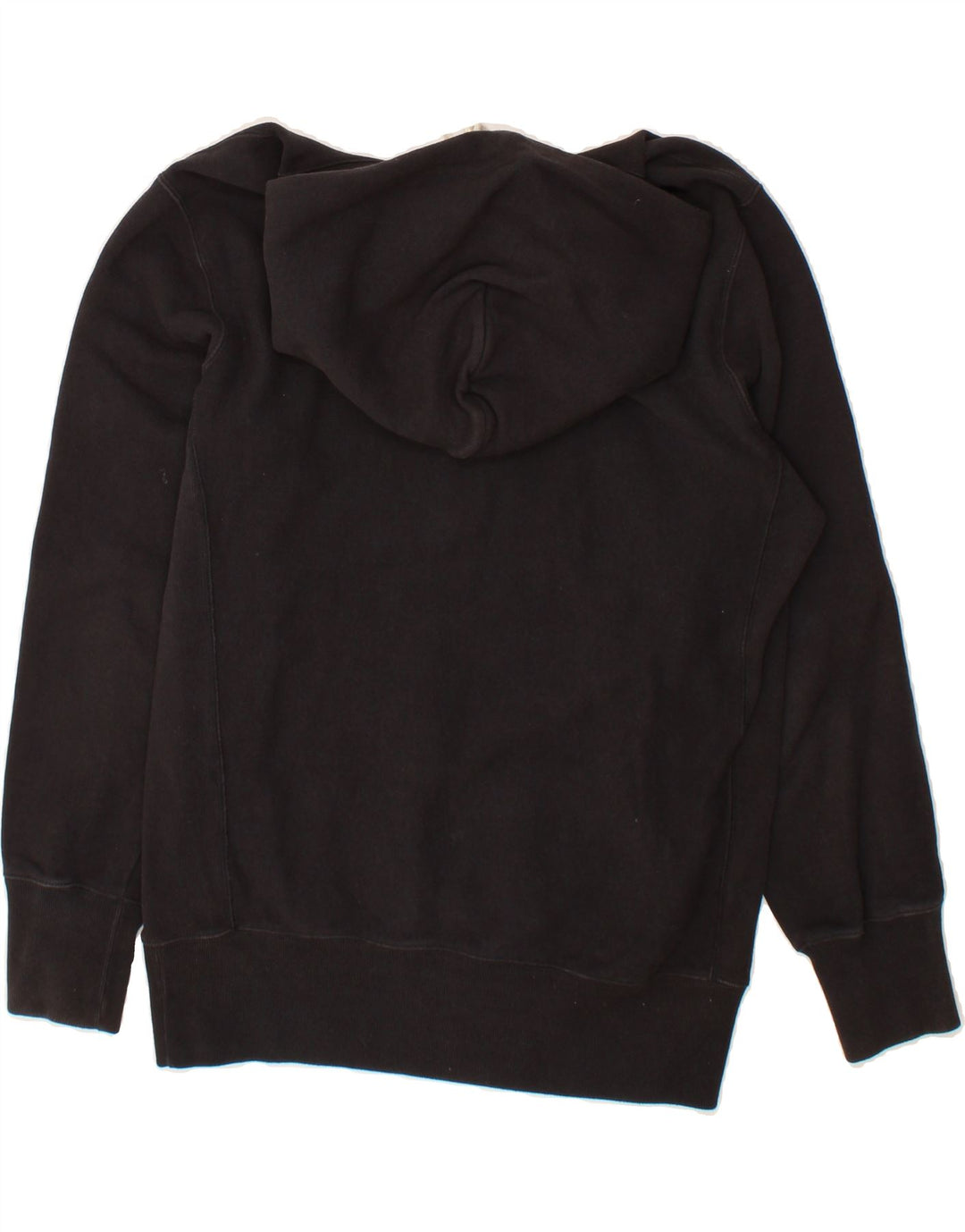 CHAMPION Womens Reverse Weave Hoodie Jumper XL Black Cotton Vintage Champion and Second-Hand Champion from Messina Hembry 