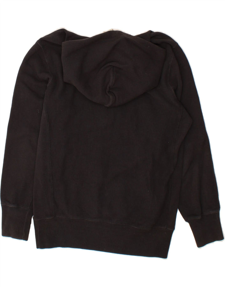 CHAMPION Womens Reverse Weave Hoodie Jumper XL Black Cotton Vintage Champion and Second-Hand Champion from Messina Hembry 