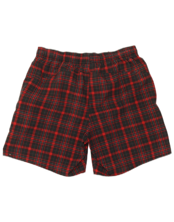 Adidas Sportsshorts til mænd Små rødternet polyester