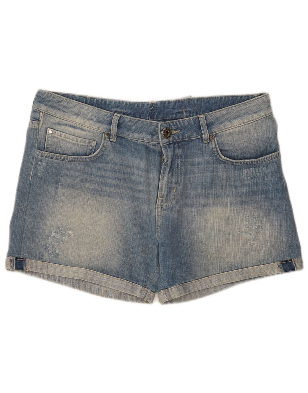 Rifle Dame Denim Shorts W36 XL Blå
