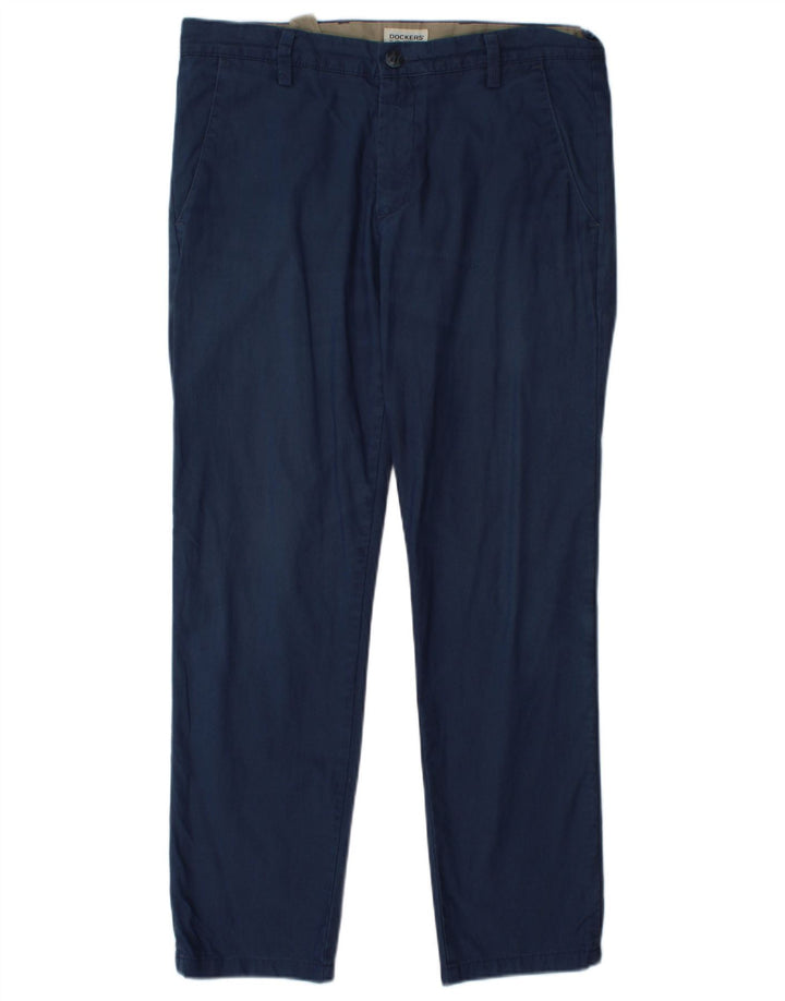 Dockers Herre Extra Sim Fit Chinobukser W32 L29 Marineblå