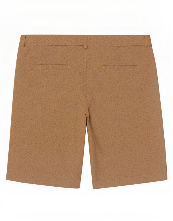 Marks & Spencer Chino-shorts til kvinder UK 18 XL W38 Beige Blomsterbomuld