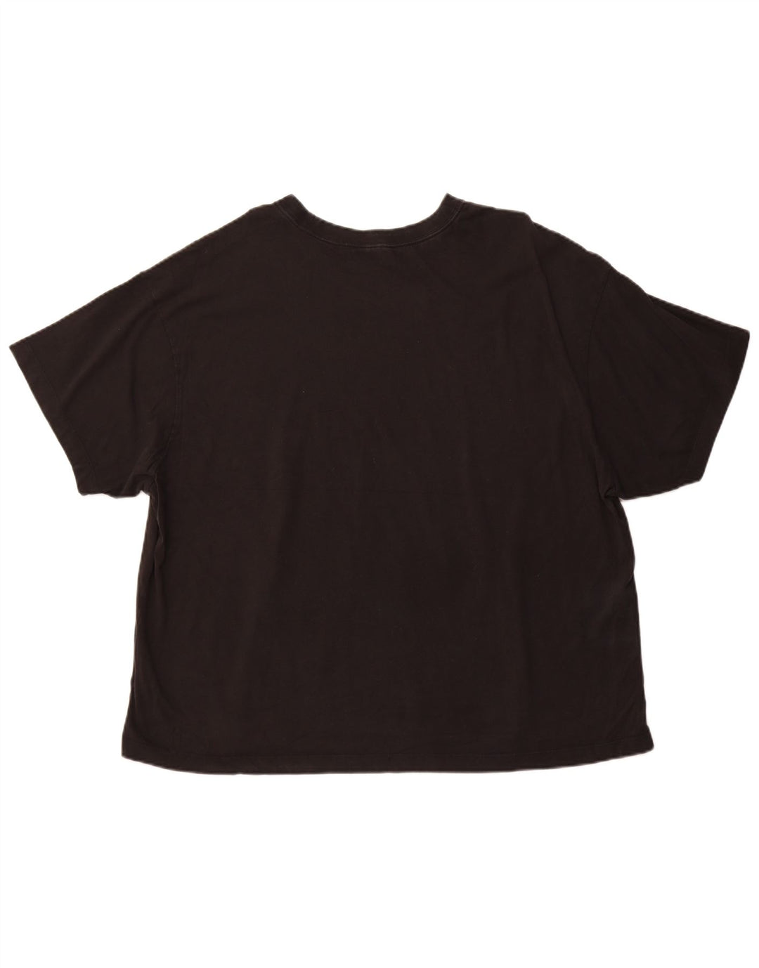 NIKE T-shirt top til kvinder UK 20 2XL Sort bomuld