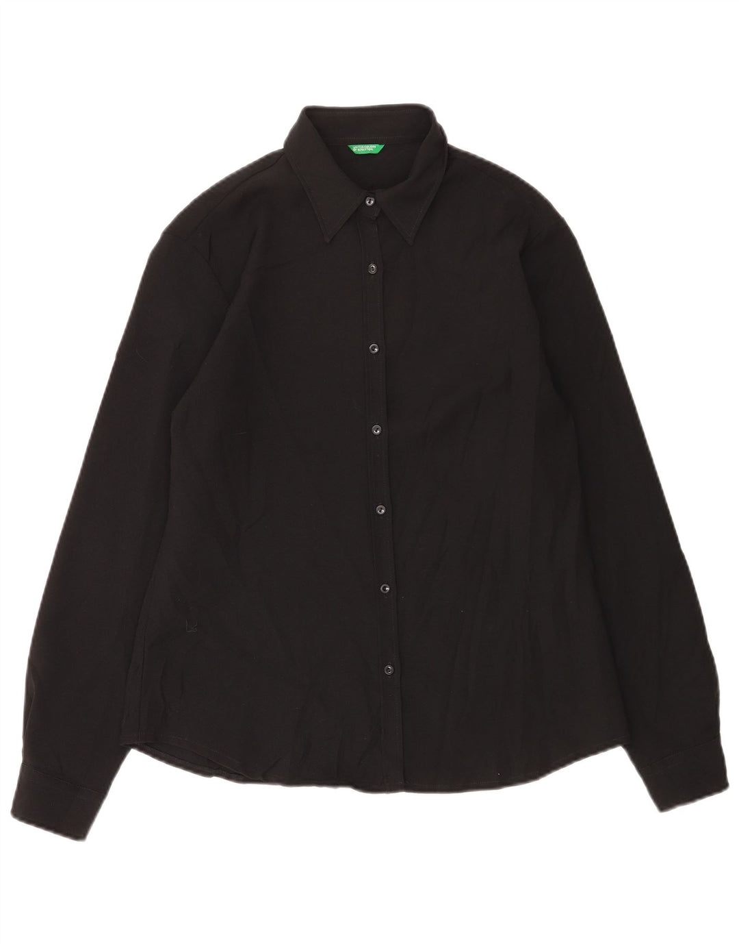 Benetton Dameskjorte UK 14 Large Sort