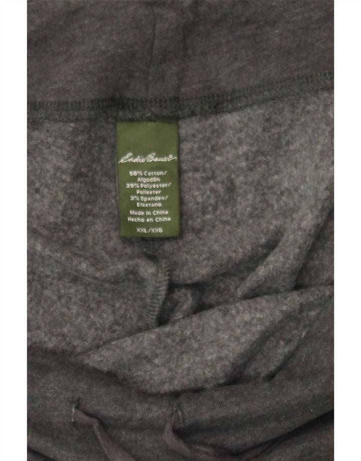 EDDIE BAUER Womens Tracksuit Trousers UK 20 2XL  Grey Cotton Vintage Eddie Bauer and Second-Hand Eddie Bauer from Messina Hembry 