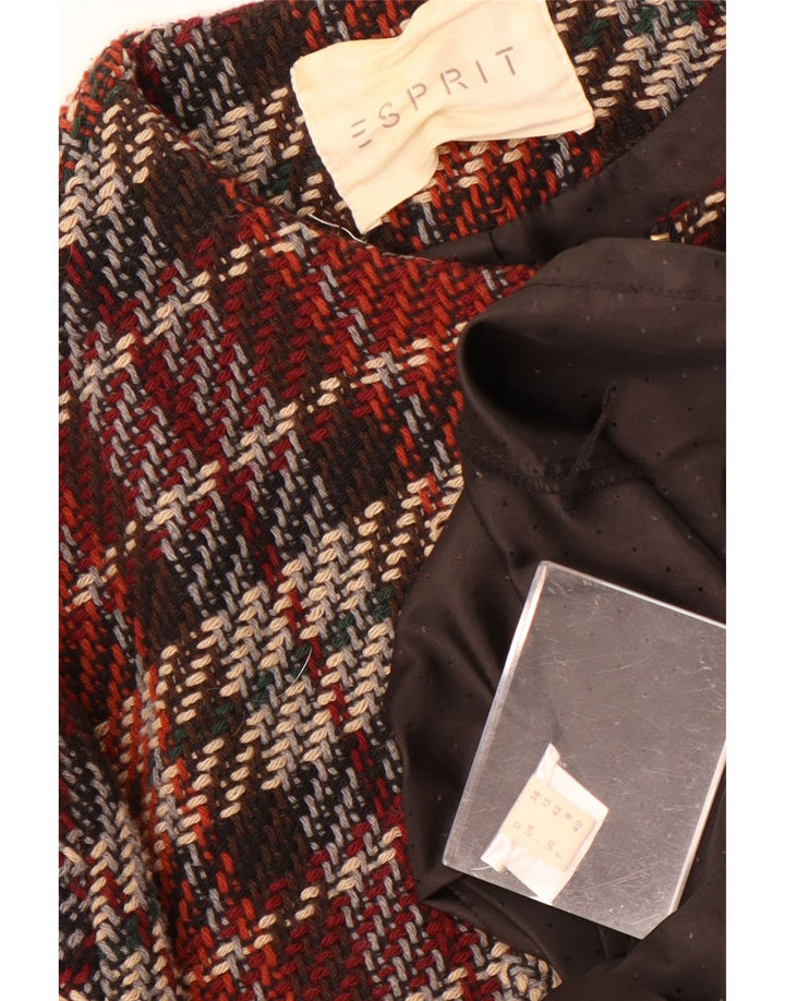 Esprit Dame Overfrakke UK 12 Medium Bourgogne Ternet