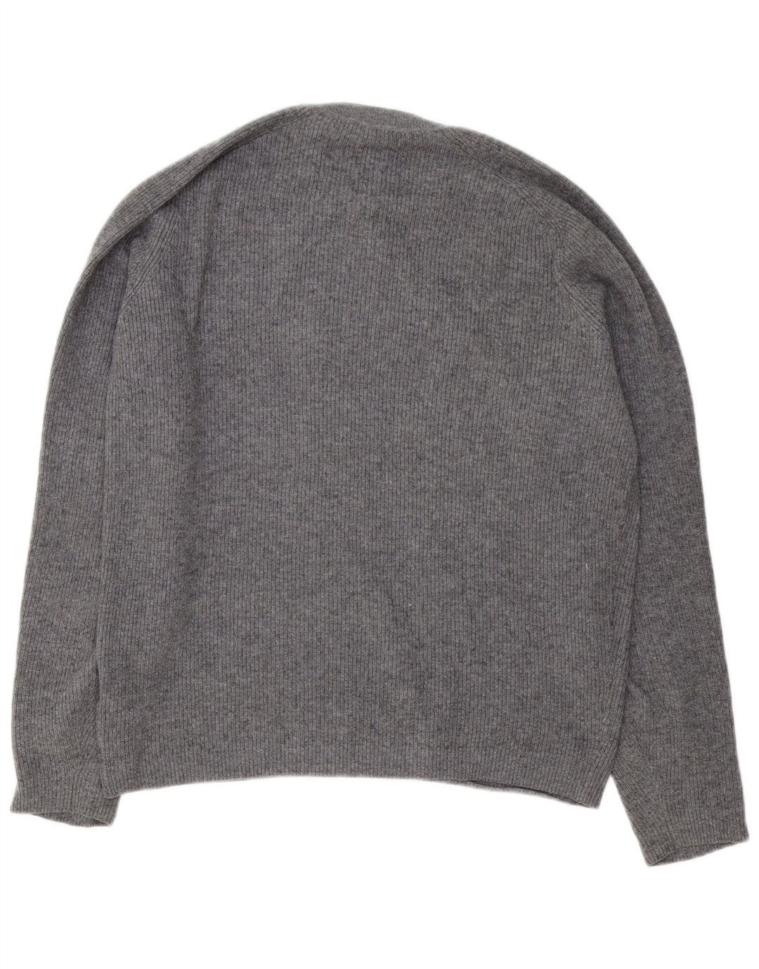 Massimo Dutti Herre Crew Neck Jumper Sweater Medium Grey Bomuld