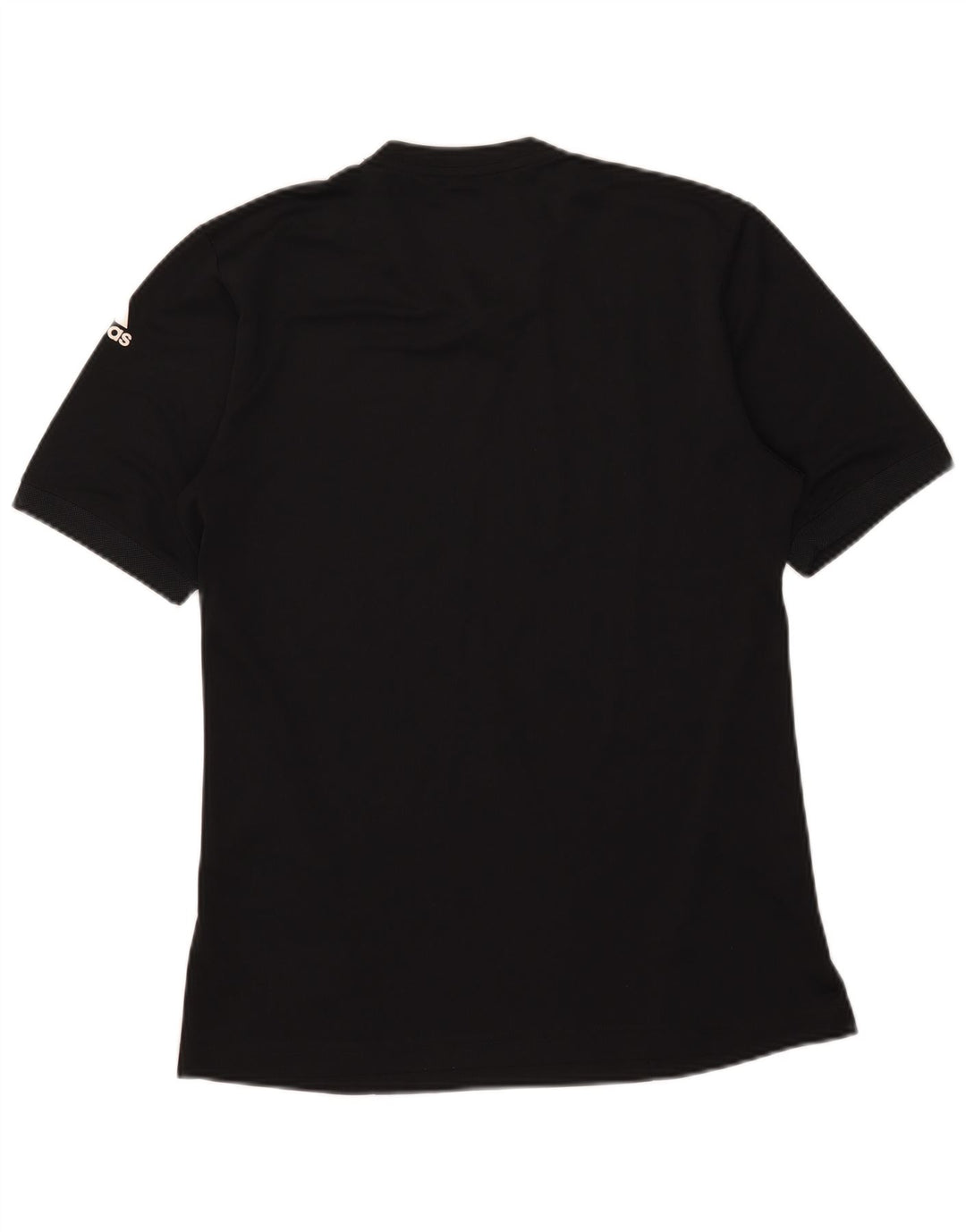 Adidas Herre Climalite T-Shirt Top Lille Sort Polyester