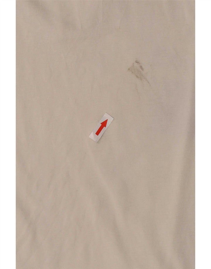 Diesel Herre grafisk T-shirt Top Medium Hvid Bomuld