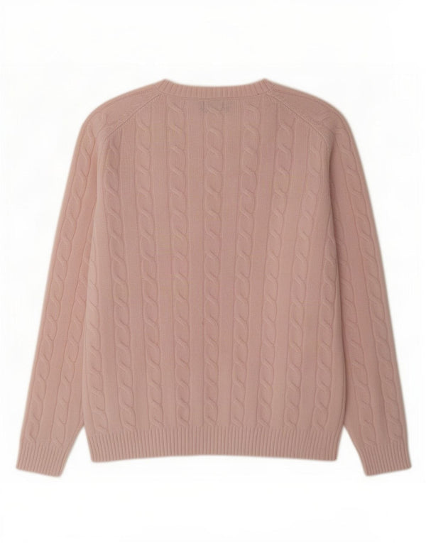 Gant Dame Boat Neck Jumper Sweater UK 14 Medium Pink