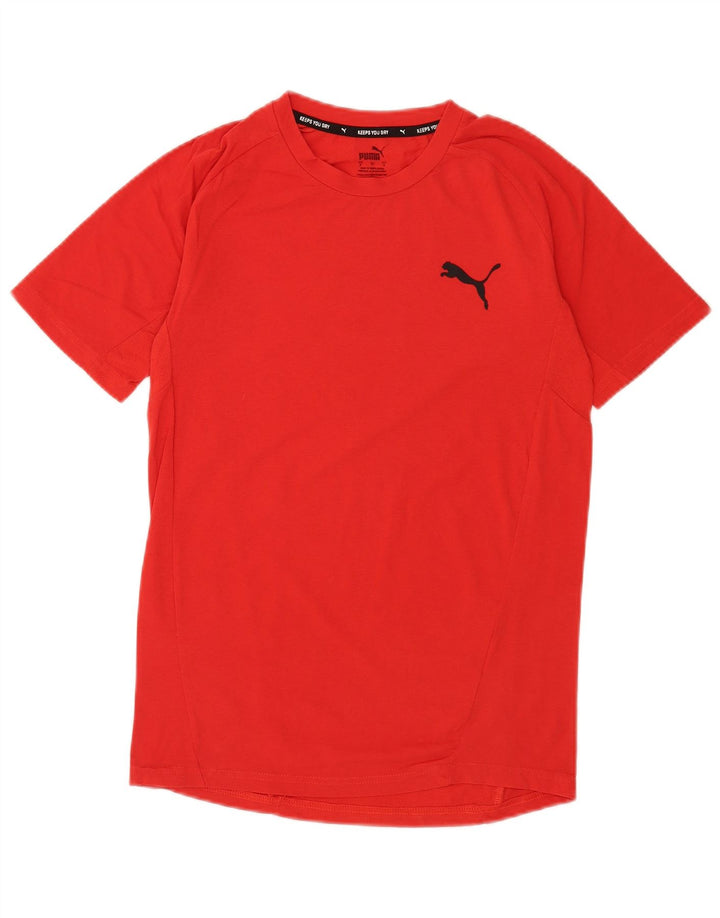 Puma Herre T-Shirt Top Lille Rød