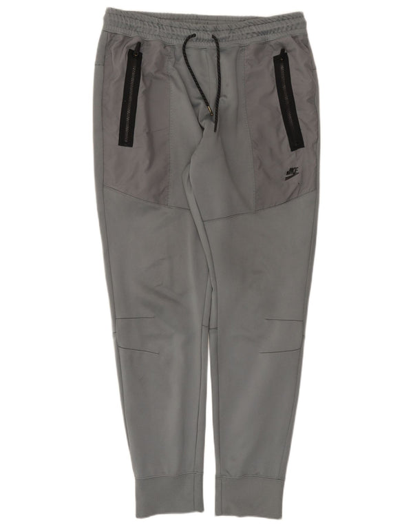 Nike Herre Therma-Fit træningsdragt Bukser Joggers Large Grå Polyester