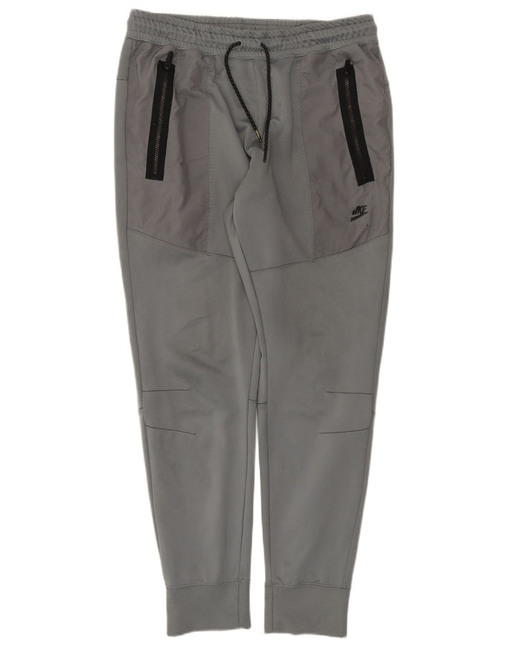 Nike Herre Therma-Fit træningsdragt Bukser Joggers Large Grå Polyester