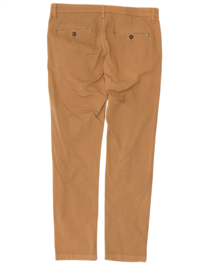 PEPE Jeans Herre Slim Chino Bukser W34 L32 Beige Bomuld