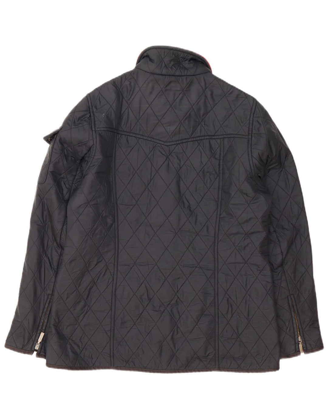 Barbour Quiltet jakke til kvinder UK 14 Large Sort