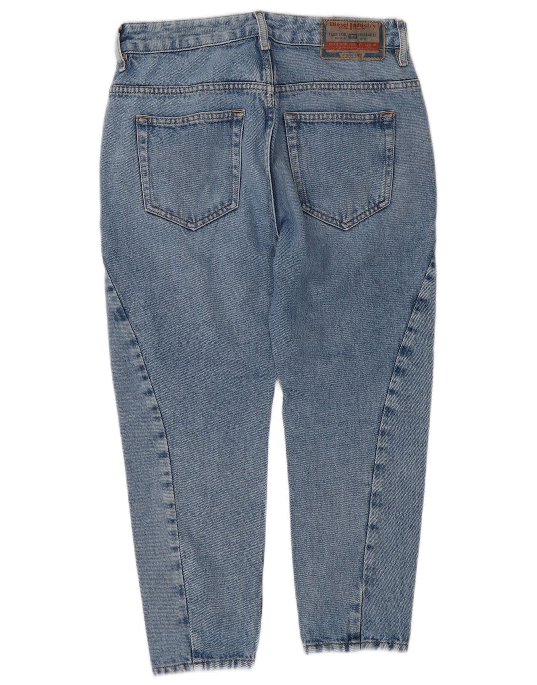 Diesel Dame Capri Slim Jeans W25 L22 Blå Bomuld