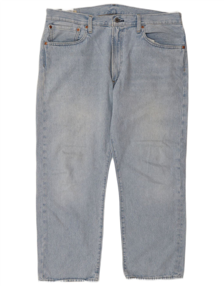 Levi's Herre 551 lige jeans W36 L26 Blå