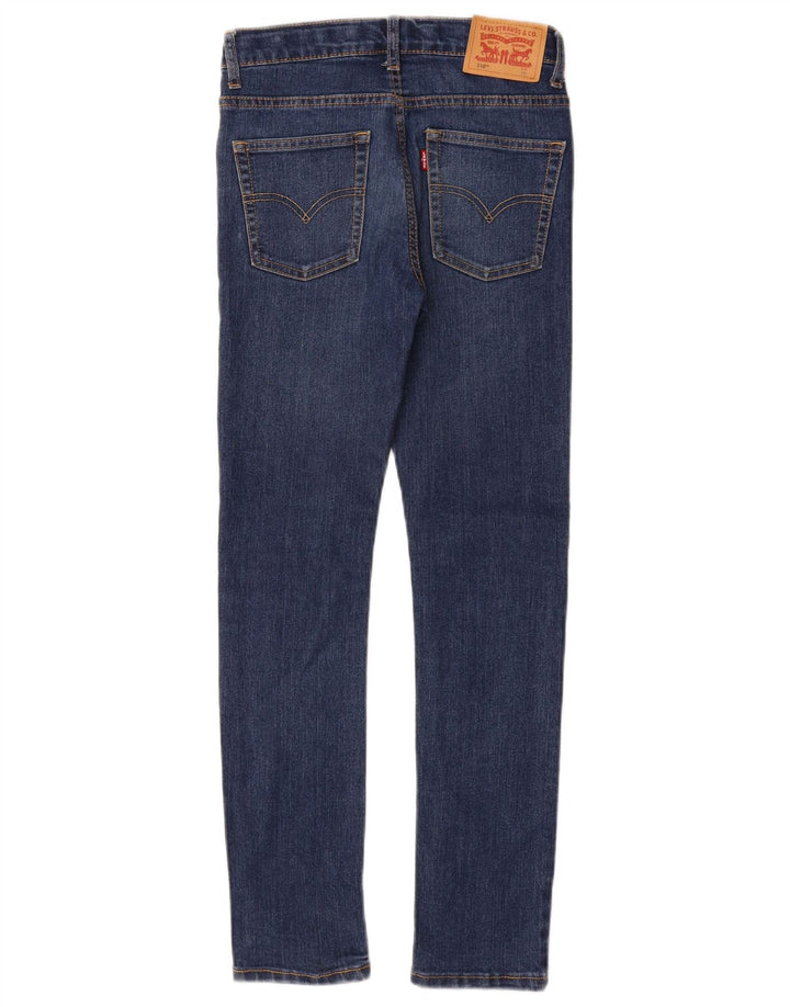 LEVI'S Boys 510 Skinny Jeans 11-12 år W24 L28 Blå