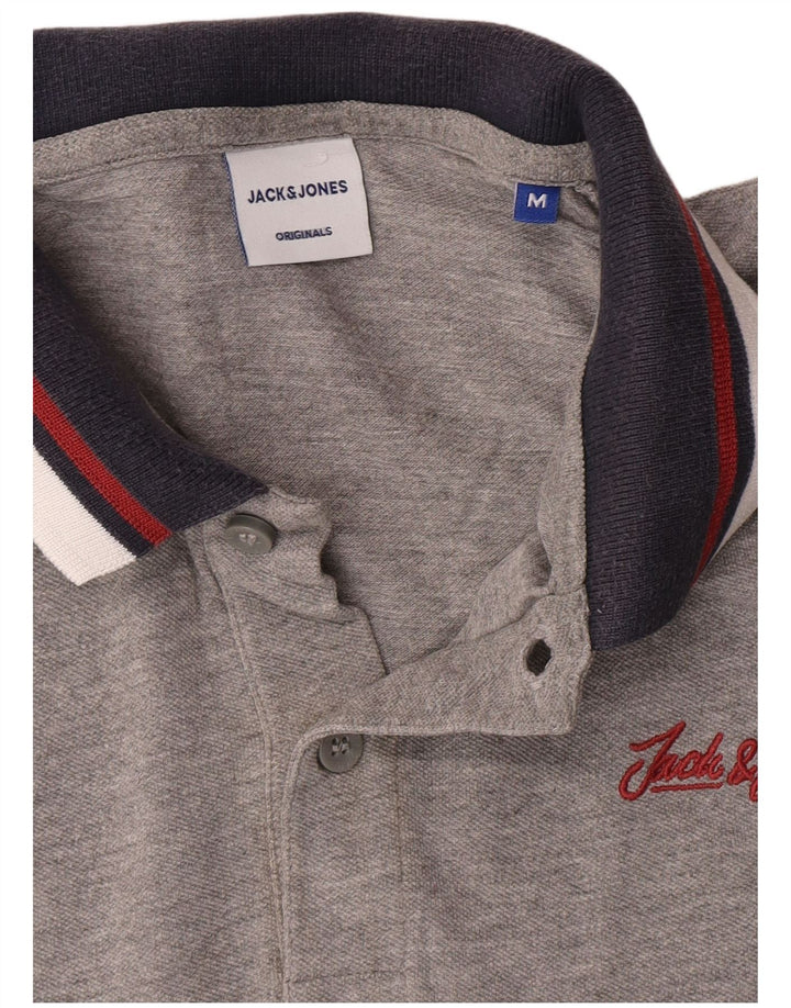 Jack & Jones herre poloshirt mellemgrå