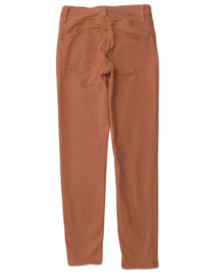 FRANSK FORBINDELSE Dame Slim Jeans UK 6 XS W24 L25 Pink Bomuld