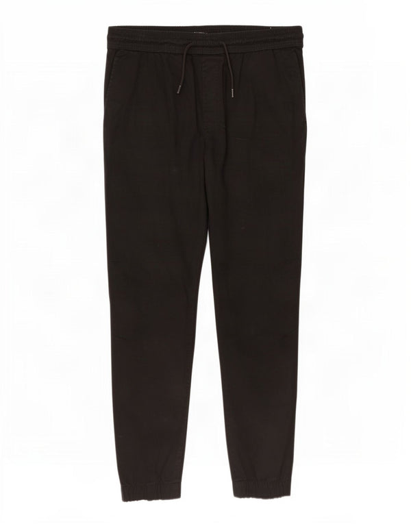 Zara Joggers Casual Bukser XL W34 L26 Sort Bomuld