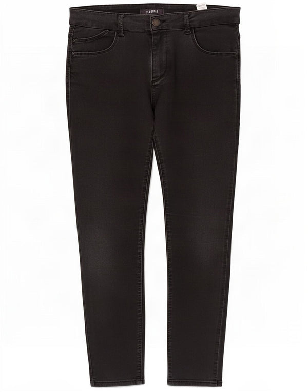 Marks & Spencer Dame Skinny Jeans UK 14 Large W32 L26 Black Bomuld