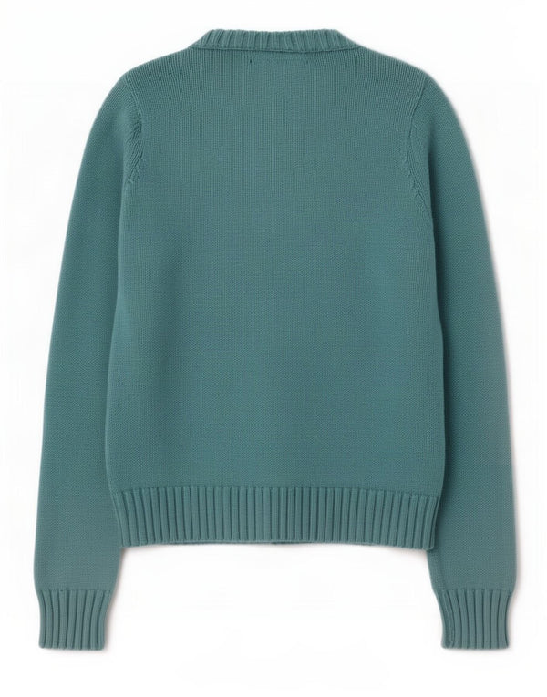 Zara Womens Cardigan Sweater UK 12 Medium Blue Cotton