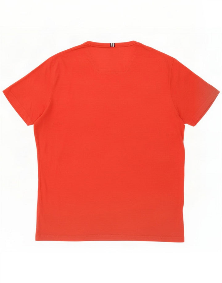 Joules Herre T-shirt Top Stor Rød Bomuld