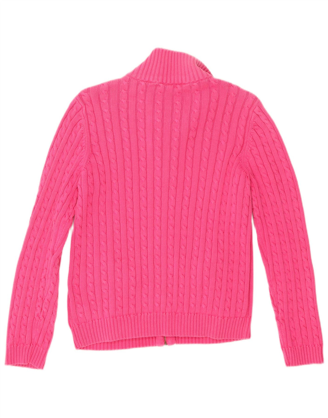 Ralph Lauren Dame Cardigan Sweater UK 8 Small Pink