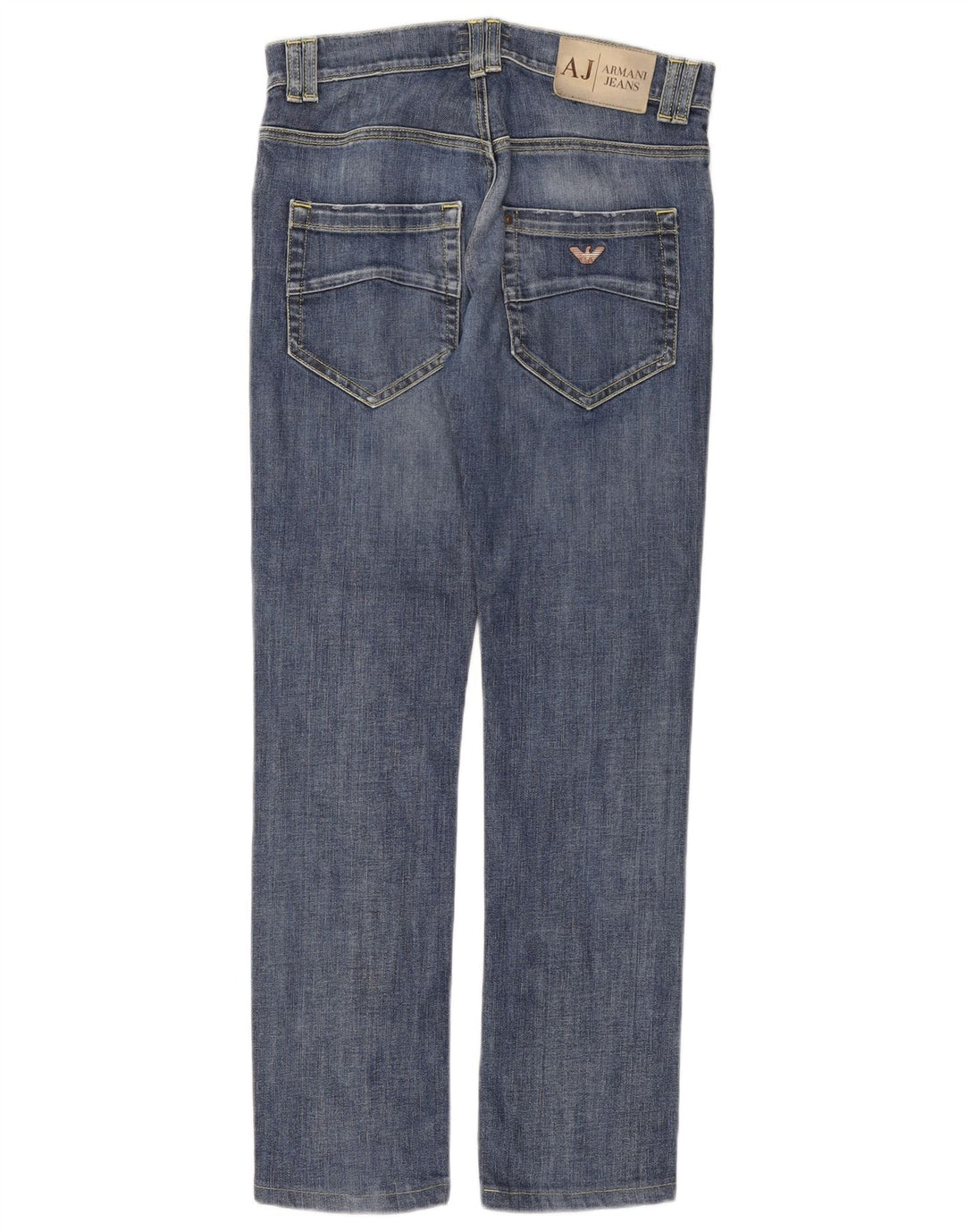 Armani Dame Slim Jeans W26 L29 Blå Bomuld