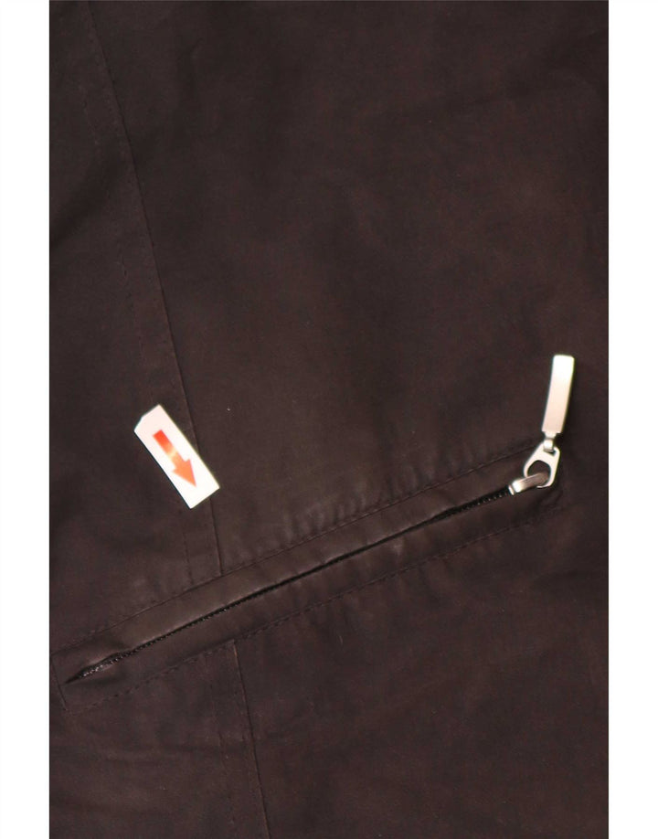 Barbour Womens vokset bomuldsjakke UK 14 Stor brun polyester