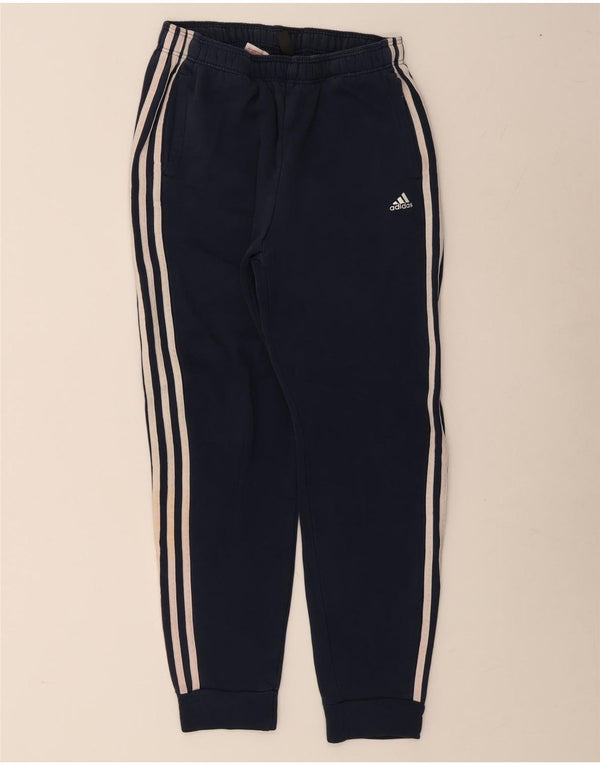 Adidas Drenge Træningsdragt Bukser Joggers 15-16 år Marineblå Bomuld
