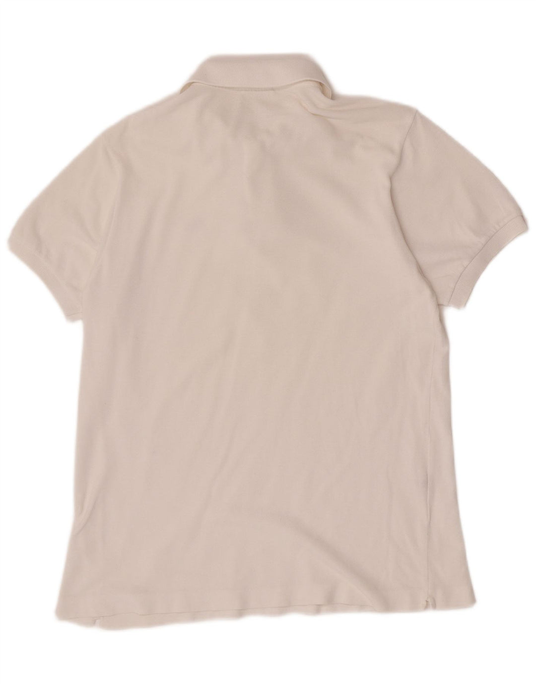 Lacoste herre poloskjorte str. 4 Medium hvid bomuld