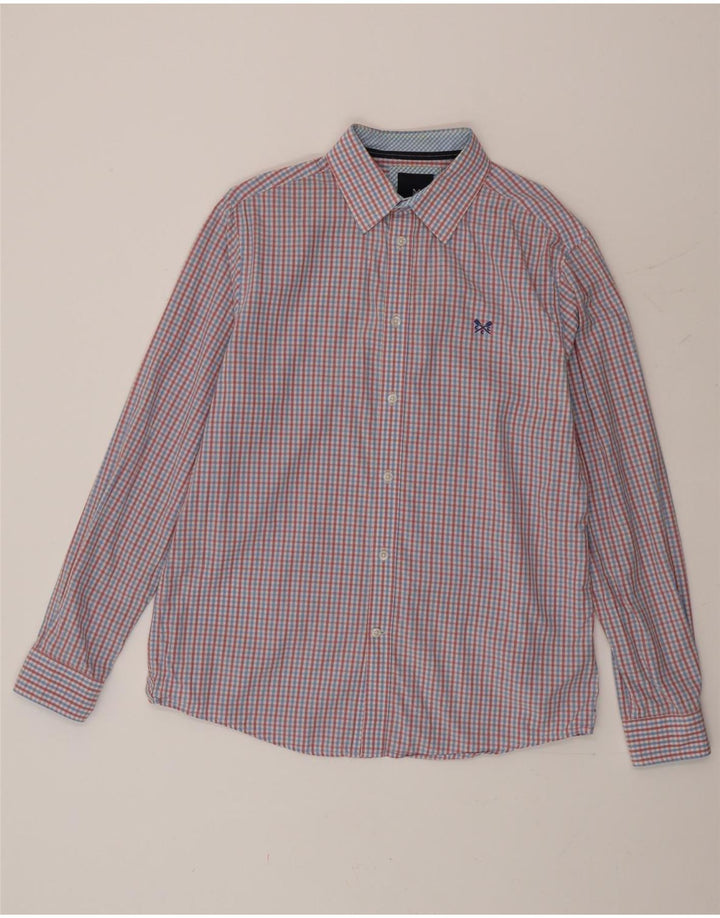 Crew Clothing Herre Classic Fit Shirt Medium Multicolored Gingham Cotton