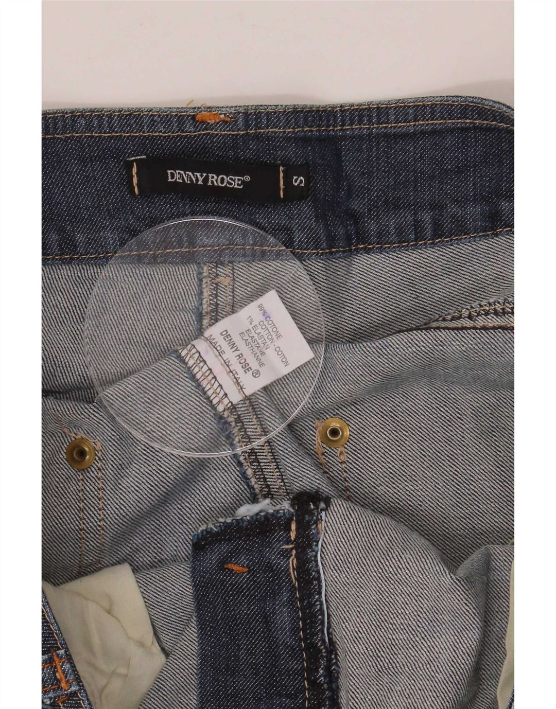 Denny Rose Dame denim Shorts Små W30 Blå Bomuld