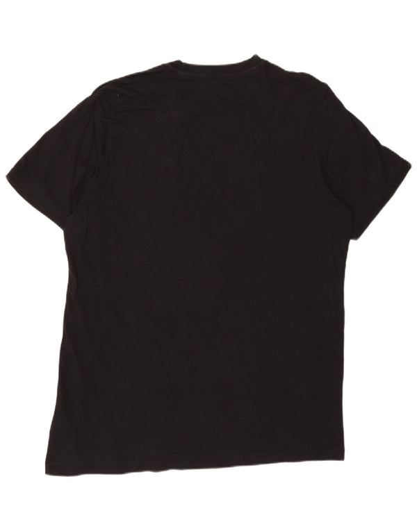 Adidas Herre grafisk T-shirt top XL sort bomuld