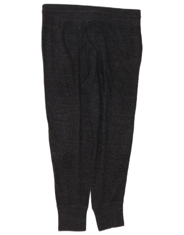 NIKE Womens Crop træningsdragt Bukser Joggers UK 10 Small Grey Flecked