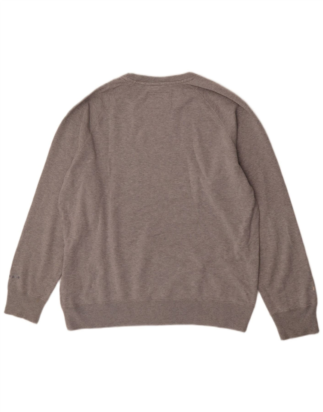 Diadora Herre Grafisk Sweatshirt Jumper XL Grå Flecked Bomuld