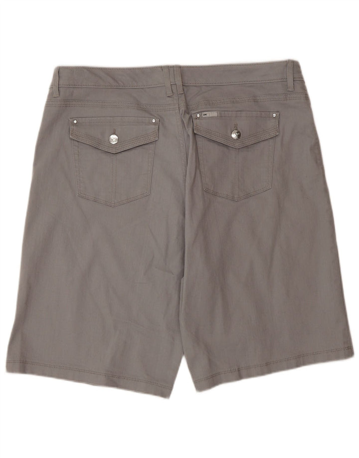 LEE Slender Secret Casual Shorts til kvinder W40 2XL Grå