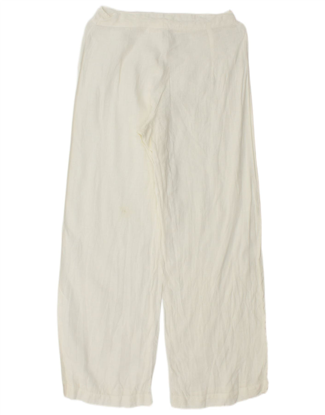 VINTAGE Womens Straight Chino Trousers W28 L29 Off White