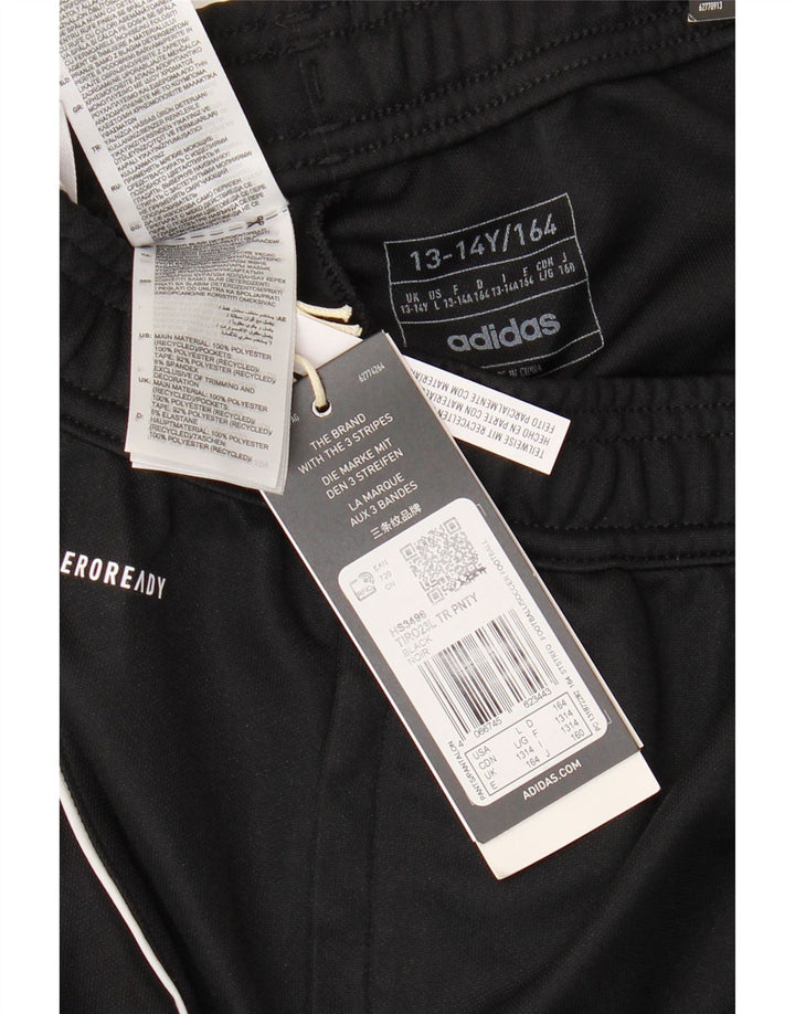 ADIDAS Boys Crusaders F.C. Grafisk træningsdragt bukser 13-14 år Sort