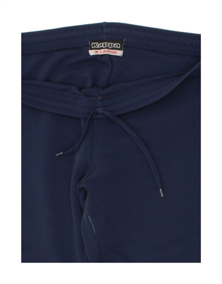 KAPPA Mens Tracksuit Trousers XL Navy Blue Polyester Vintage Kappa and Second-Hand Kappa from Messina Hembry 
