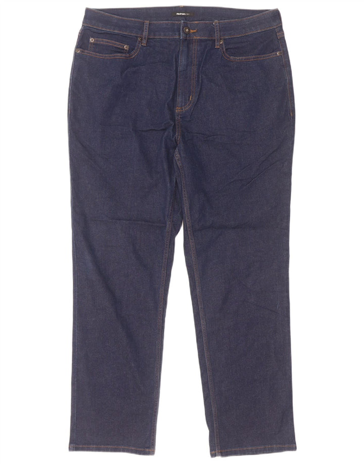 Rohan Straight Jeans til mænd W36 L29 Marineblå Bomuld